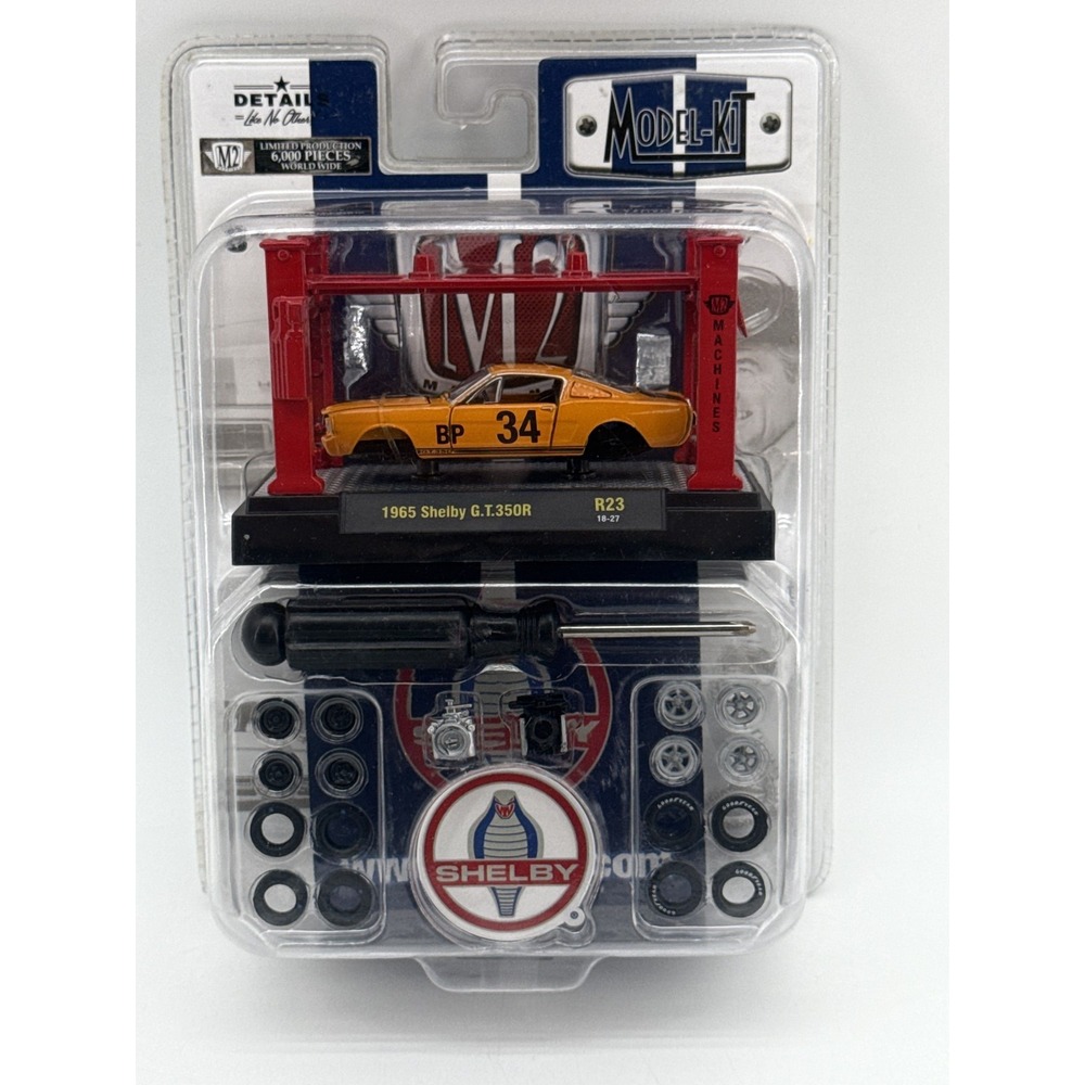 Shelby G.T.350R Model Kit Die Cast Metal Limited Edition Automotive Collectibles